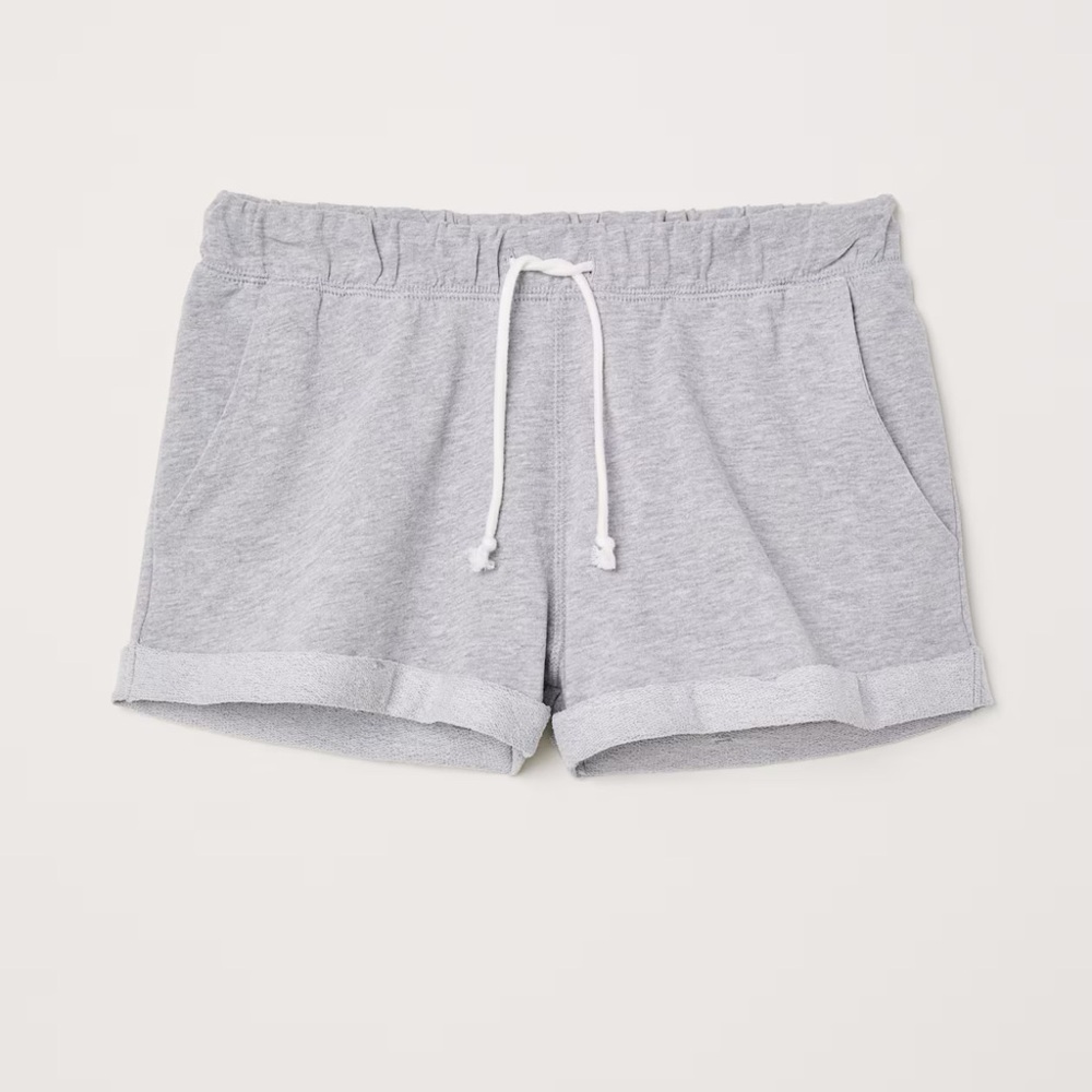 Gray Sweat-shorts